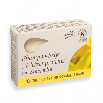 Shampoo-Seife "Weizenproteine" mit Schafmilch"